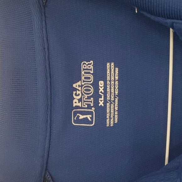 Nice blue and black golf shirt in very good condition! - Picture 2 of 5